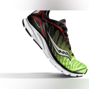 SAUCONY (12) Kinvara 3 Men's Lightweight Running Yellow Black Red - Size US 12